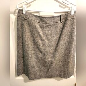 Talbots A-Line Wool Skirt